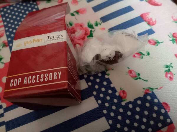 新品 未開封 カップアクセサリー ヘドウィグ ハリーポッター タリーズ f