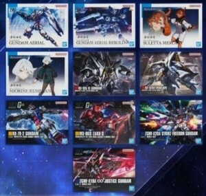 全１０種セット　新品　未開封 コンプリート　一番くじ　ガンプラ　K賞　ビジュアルボード 