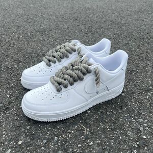 NIKE AIR FORCE1 ロープカスタム　レディース