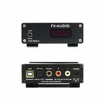 FX-AUDIO- DAC-SQ5J+[ブラック] Burr-Brown PCM1794A搭載 ハイレゾDAC USB 光 オプティカル 同軸 デジタル 最大24bit 192kHz_画像2