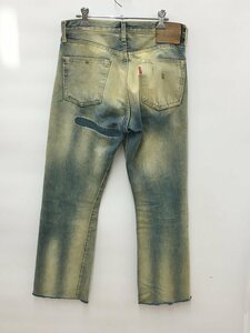 リーバイス デニムパンツ ジーンズ 28 ダメージ加工 S501XX 44501-0070 大戦モデル 1944年モデル 復刻 セルビッジコーンデニム 2310WR043