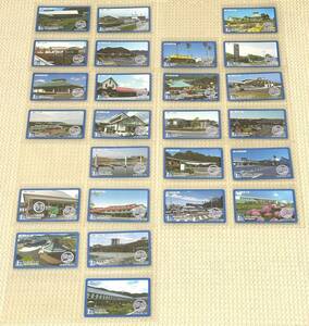 道の駅カード「千葉県 初期ロット版（各種限定150枚）」全25種コンプリートセット 美品
