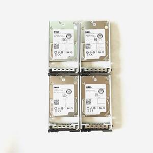 S5101960 DELL 300GB SAS 15K 2.5インチ HDD 4点【中古動作品】