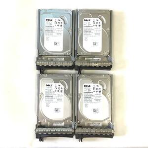 S5101965 DELL 500GB SAS 7.2K 3.5インチ HDD 4点【中古動作品】