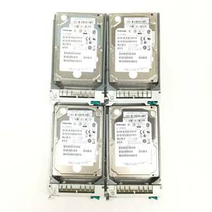 S5101979 TOSHIBA 600GB SAS 6G 2.5インチ HDD 4点【中古動作品】