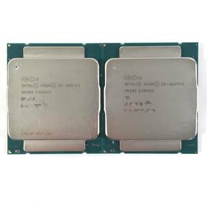 S5103063 INTEL XEON E5-2637V3 3.50GHz CPU 2点【中古動作品、複数出品3】