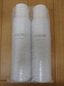 F8-5.9) SHIRORU / シロル　クリスタルホイップ　120ｇ×2本　洗顔料　未開封品