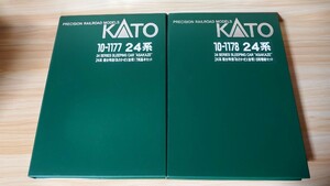 KATO 24系 寝台特急 あさかぜ（金帯） 基本セット+増結セット　10-1177/10-1178　全15両