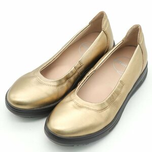 Fit Fit Pumps Comfort Shoes Formal Slip -Pong Sneakers Shoes Ladies 22 см размера Gold Fitfit