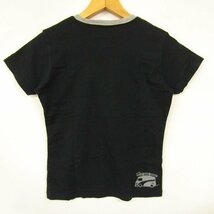 プーマ 半袖Tシャツ ビッグロゴT スポーツウエア コットン 日本製 レディース Mサイズ ブラック PUMA_画像8
