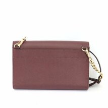 マイケルコース ショルダーバッグ クラッチ 2way+カードケース セット ブランド 財布 鞄 レディース ワインレッド Michael Kors_画像2