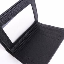 ゴールドライオン 二つ折り財布 未使用 レザー 札入れ カードケース ブランド ウォレット 黒 メンズ ブラック GOLDLION_画像5