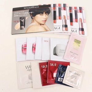 eske- two / Shiseido sample unused 15 point set kredo Poe Beaute makeup base etc. together large amount cosme lady's SK-etc.