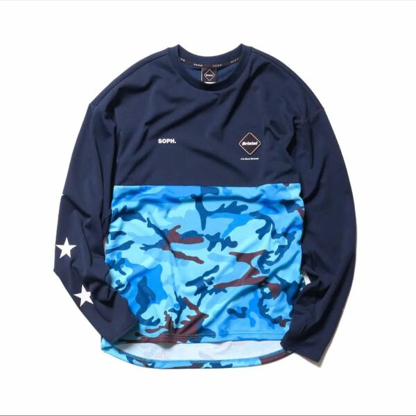 22AW F.C.Real Bristol FCRB エフシーアールビー L/S CAMOUFLAGE TEAM TOP 長袖 