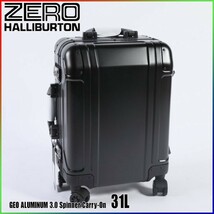 ゼロハリバートン ジオ アルミ 3.0 Spinner Carry-On 31L ZRG2519 Black 94251 GEO ALUMINUM 3.0スーツケース ゲオ ZERO HALLIBURTON_画像1