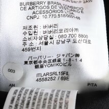 BURBERRY 19AW ダブルラペル テーラード ジャケット ブラック サイズ52 4558252 バーバリー ブレザー_画像8