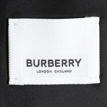 BURBERRY 19AW ダブルラペル テーラード ジャケット ブラック サイズ52 4558252 バーバリー ブレザー_画像6