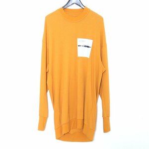 JULIUS 19AW SHAPEDNOISE LONG SLEEVE T-SHIRT PLASTER 2(M) Y697 ユリウス ロングスリーブカットソー 長袖Tシャツ