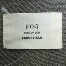 ESSENTIALS ハーフジップパーカー XLサイズ グレー エッセンシャルズ fog フーディー half zip hoodie_画像4