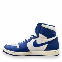 27.5cm NIKE AIR JORDAN 1 RETRO HIGH OG STORMBLUE スニーカー ブルー 555088-127 ナイキ エアジョーダン レトロハイ_画像3