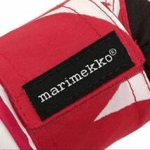 【マリメッコmarimekko／未使用】PIENI UNIKKO MINI MANUAALI／ 折り畳み傘 アンブレラ／038654 001／WHITE/RED／MR002207_画像8