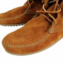 【MINNETONKAミネトンカ／未使用】Tramper Ankle Hi Boot トランパー アンクルハイブーツ／422／BROWN／US9 約25.5-26.0cm／NK000041_画像2