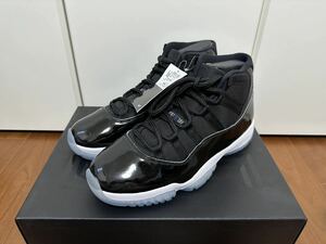 28cm US10 NIKE AIR JORDAN 11 RETRO SPACE JAM スペース ジャム BLACK CONCORD WHITE コンコルド エア ジョーダン