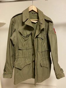 WW2 米軍　M43 フィールドジャケット　フード付き