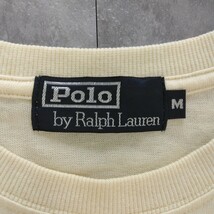 Polo by RALPH LAUREN ポロバイラルフローレン　半袖Tシャツ　黄色　イエロー　Mサイズメンズ_画像6