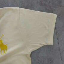 Polo by RALPH LAUREN ポロバイラルフローレン　半袖Tシャツ　黄色　イエロー　Mサイズメンズ_画像3