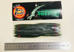 レア！　未開封　Bass Foods ポパイ POPEYE made usa Sweeper stick スウィーパースティック　レトロワーム