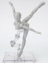 BANDAI SPIRITS　S.H.フィギュアーツ ボディちゃん -スポーツ- Edition DX SET (Gray Color Ver.) 約135mm PVC&ABS製_画像4