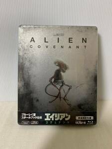 未開封 Blu-ray ALIEN COVENANT エイリアンコヴェナント ブルーレイ版スチールブック仕様/数量限定生産/マイケル・ファスベンダー/擦れ等