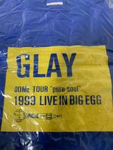 GLAY DOME TOUR pure soul 1999 LIVE IN BIG EGG/ピュアソール ライブドームタワー バンドプリントTシャツ/Mサイズ/バンT/梱包材小傷汚れ等_画像4