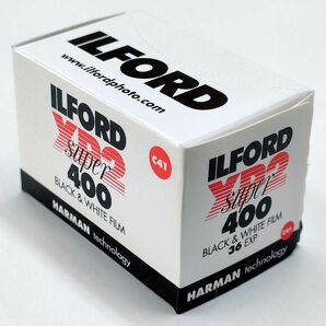 白黒 イルフォード XP2スーパー【単品1本】ISO感度400 白黒フィルム/黒白/モノクロ 135/35mm カラー現像C-41