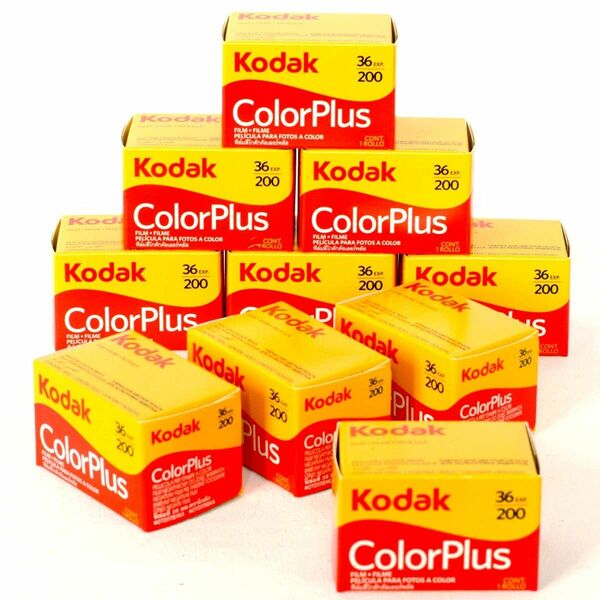 Color Plus200-36枚撮【10本】ネガカラーフィルム 135/35mm 感度200 コダック Kodak
