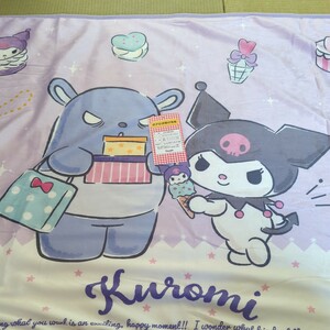  Sanrio * боа покрывало на колени одеяло покрывало 70×100cm черный mi