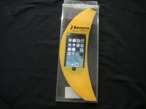 Banana for iPhone／＜iPhoneナナ型*シリコンケース*イエロー＞□彡『未使用品』