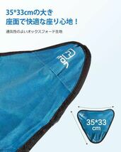 釣り 三脚椅子 チェア アウトドア 折りたたみ椅子 軽量 コンパクト 携帯便利 耐荷重100kg 安定性 キャンプ/BBQ//ハイキング/旅行/家事/園芸_画像5