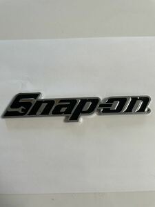 スナップオン Snap-on エンブレム ブラック&メッキ