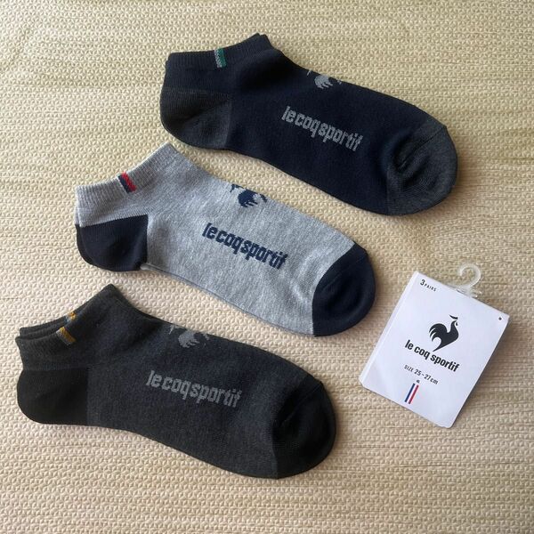 le coq sportif ルコック スニーカーソックス 3足組