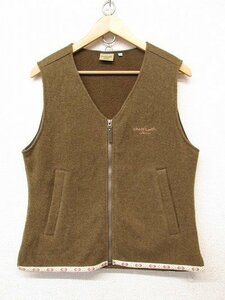 k6393: sample goods *whole earth horn lure s fleece the best L outdoor wear tea / Brown Descente / lady's?:5