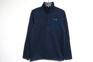 B0017:under armour COLDGEAR アンダーアーマー スウェット トレーナー ネイビー SM :5