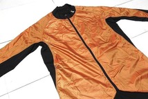 B0033:RUNNERS ランナーズ ジャケット ジャンパー ウィンドブレーカー ブルゾン オレンジ スポーツウェア 運動着 シャツ:5_画像3