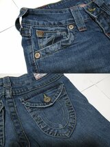 N6354:TRUE RELIGION(トゥルーレリジョン)BILLY デニムパンツ/青/26：5_画像8