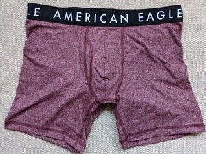 * AE アメリカンイーグル ボクサーブリーフ トランクス AEO 6" Classic Boxer Brief XXXL / Wine *