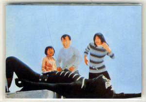 ◆防水対策 厚紙補強 カルビー 仮面ライダーチップスカード（1999 復刻版） 168番 ライダーが助けに来たぞ トレカ 即決