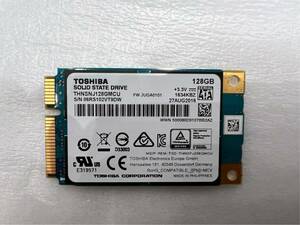 TOSHIBA SSD 128GB THNSNJ128GMCU mSATA 在庫6 送料185~