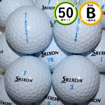 50個 スリクソン AD333 Bランク ホワイト ロストボール 送料無料 中古 SRIXON ダンロップ_画像1