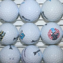 50個 スリクソン AD333 Bランク ホワイト ロストボール 送料無料 中古 SRIXON ダンロップ_画像10